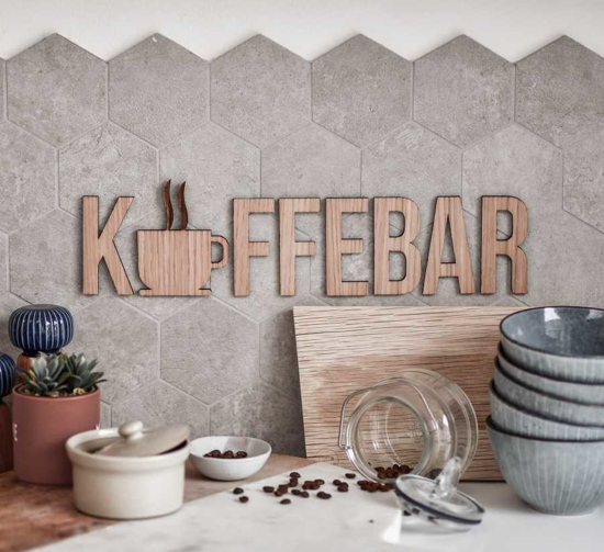 Billede af Kaffebar dekoration