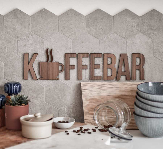 Billede af Kaffebar dekoration