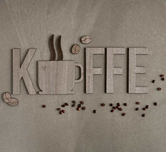 Billede af Kaffe dekoration