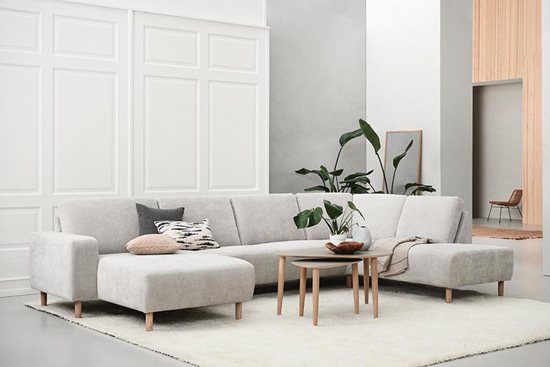 Billede af Solution sofa med chaiselong og open end, venstrevendt