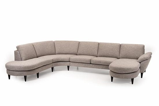 Billede af Symfoni sofa med chaiselong og open end, højrevendt