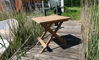 Billede af Teak picnic bord, 50x50cm