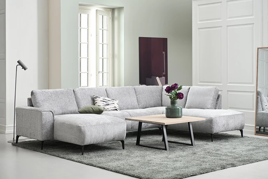 Billede af Solution sofa med open end og chaiselong, venstrevendt