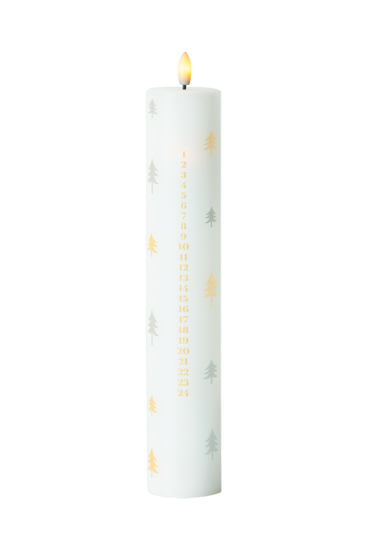 Billede af Sille Kalenderlys, Ø5xH29,8cm
