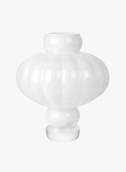 Billede af Ballon vase 08, opal hvid