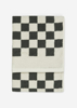 Billede af Checker Towel Antracit, 50x100cm
