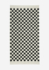 Billede af Checker Towel Antracit, 50x100cm