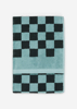 Billede af Checker Towel Aquamarine, 50x100cm