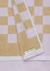 Billede af Checker Towel Lilla, 50x100cm