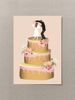 Billede af WEDDING CAKE A7 kort