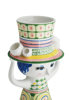 Billede af Lady with hat vase, H24.5cm 