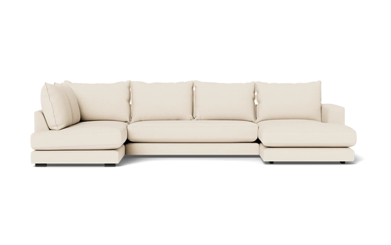 Billede af Cozy sofa med open end og chaiselong, højrevendt