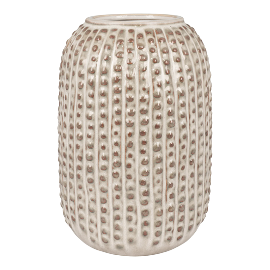 Billede af Keramikvase, Ø13x20cm 