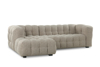 Billede af Roba puffed Chaiselong sofa, Venstrevendt