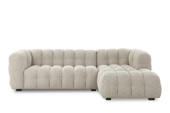 Billede af Roba puffed Chaiselong sofa, Højrevendt