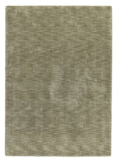 Billede af Håndtuftet tæppe, 140x200cm - Grøn