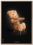 Billede af Brainchild Bamse figur plakat, 50x70