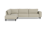 Billede af Solution 2701 sofa med open end, venstrevendt - Beige Idaho stof