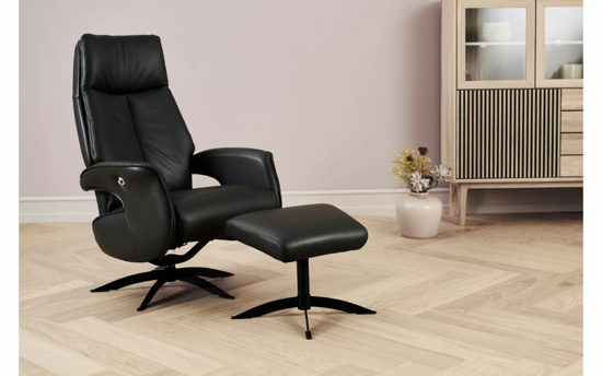 Billede af Global Comfort Malibu 7466 lænestol og fodskammel