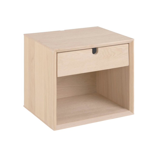 Billede af Century Natbord, Fineret hvidolie