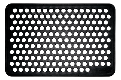 Vis detaljer for Dot gummi dørmåtte, 40x60cm Billede af Dot gummi dørmåtte, 40x60cm