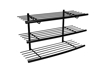 Billede af Sir James skohylde, med 3 hylder, Sort stel, bredde 80 cm