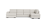 Billede af Malmø sofa med chaiselong og open end