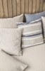 Billede af Multi Stripe Outdoor pude, 45x45cm