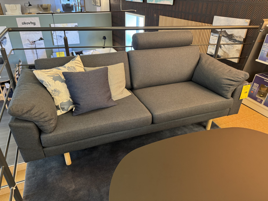 Billede af Sofa 3 pers. inkl nakkestøtte