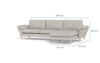 Billede af Symfoni 2018 sofa med chaiselong