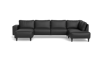 Billede af Solution 2701 sofa med chaiselong og open end