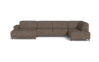 Billede af Ohio sofa med chaiselong og open end