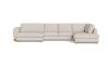 Billede af Halifax sofa med chaiselong og open end, højrevendt