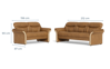 Billede af Chicago 3+2 pers sofa