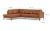 Billede af Cannes sofa med open end