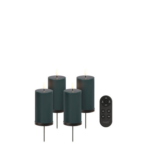 Billede af Advent LED bloklys gaveæske
