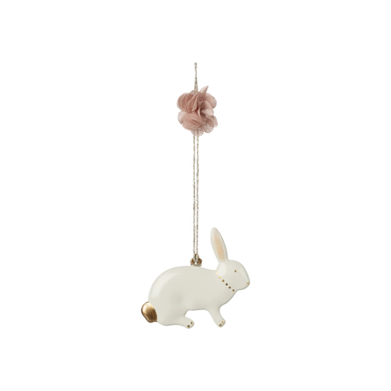 Billede af Siddende Hare metal ophæng