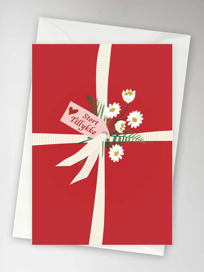 Billede af STORT TILLYKKE Anledningskort