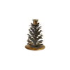 Billede af Kogle lysestage, H14cm