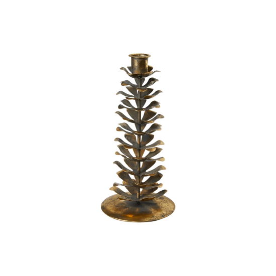 Billede af Kogle lysestage, H23cm
