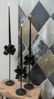 Billede af Metal lysestage, H40cm