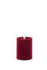 Billede af Sille Velvet Led Bloklys, Ø7,5x10cm