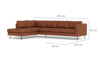 Billede af Houston sofa med open end