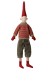 Billede af Nisse, str. 3 - Dreng med stribet strikket sweater